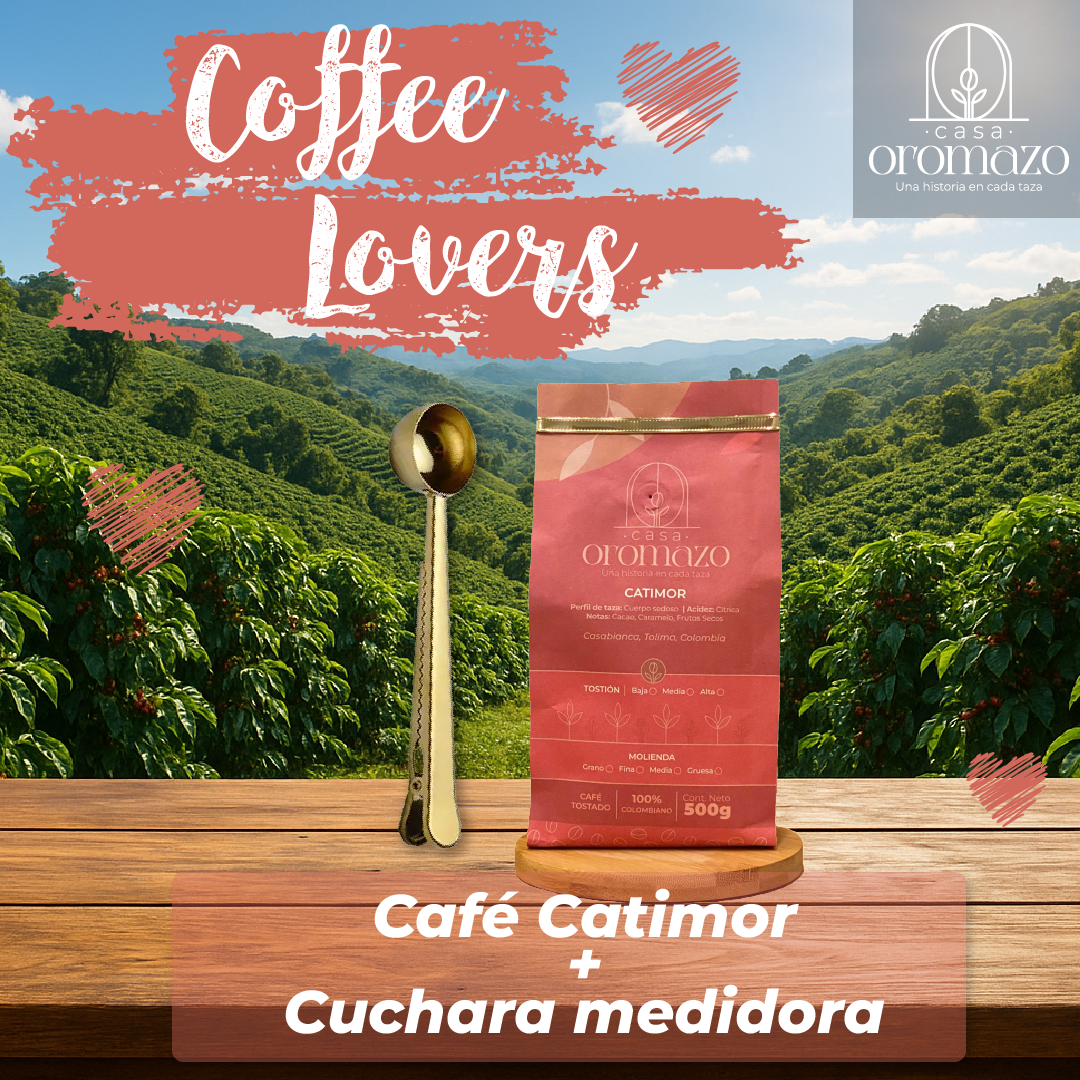 Combo: Café Molido (500gr) + Cuchara medidora