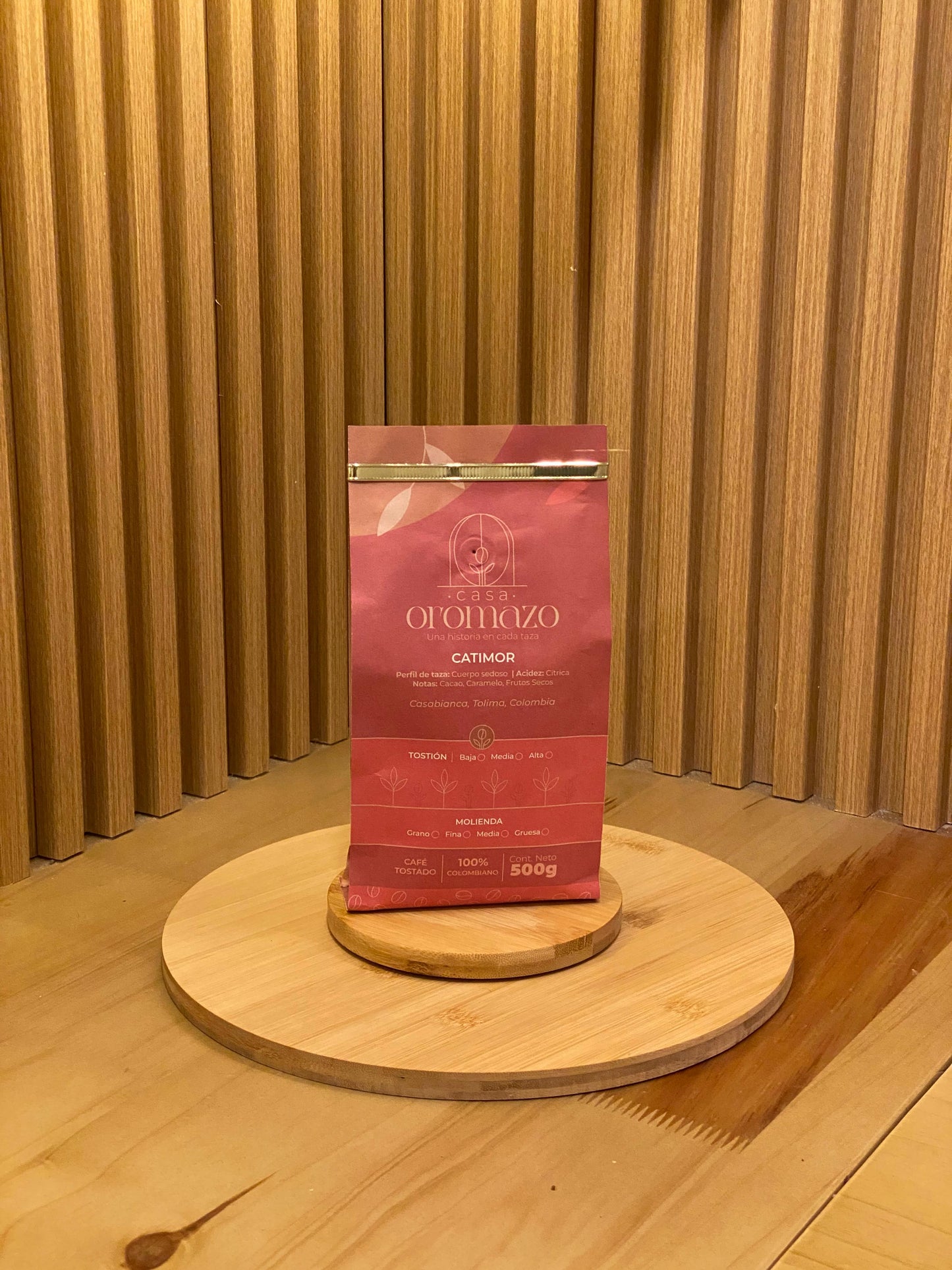 Café Catimor - Grano (500 gr)